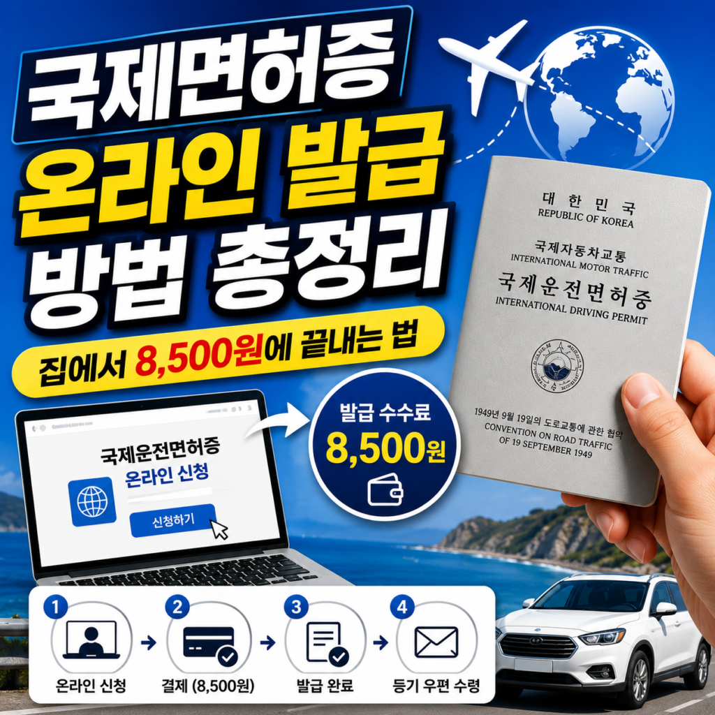 국제면허증 온라인 발급