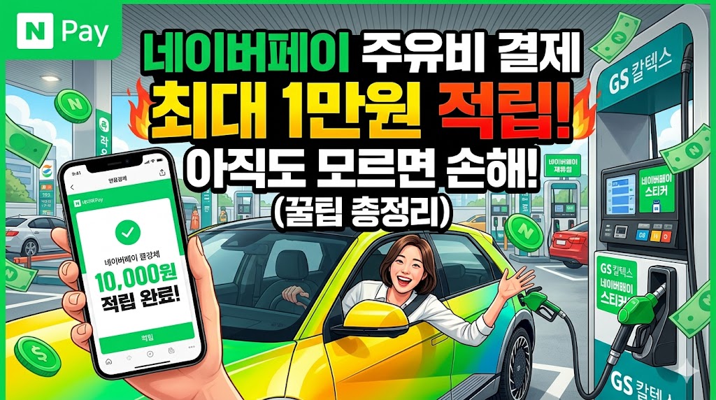 네이버페이 주유비