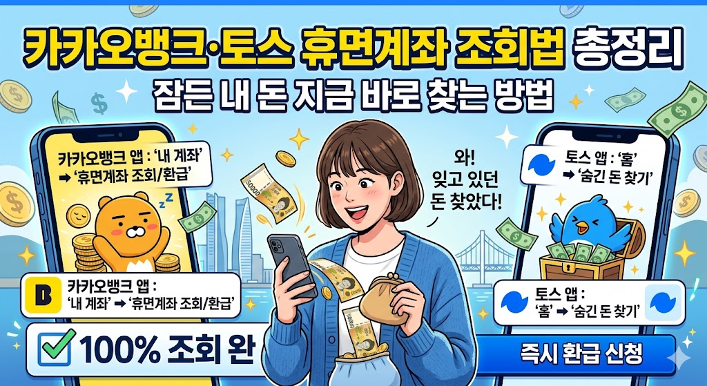 휴면계좌 조회