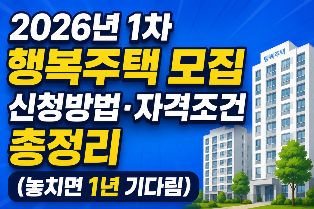 행복주택 1차