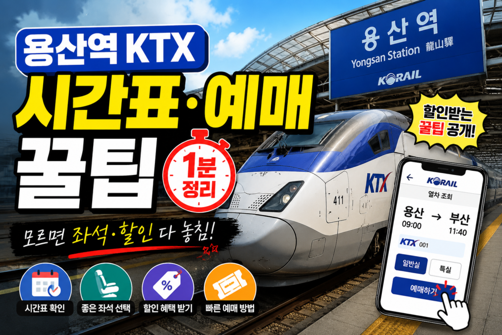용산역 KTX