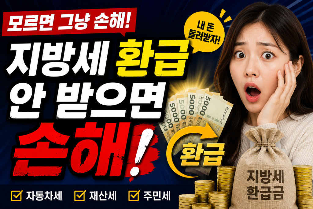 지방세 환급