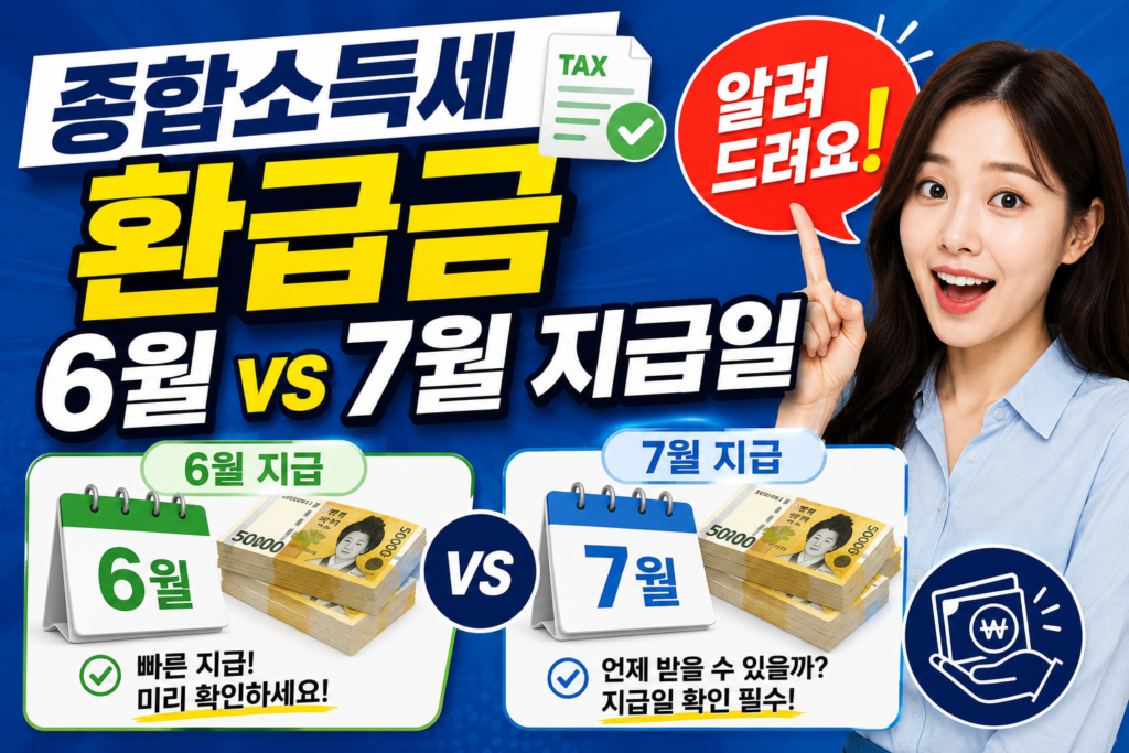 종합소득세 환급금
